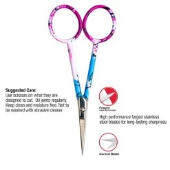 Budget 🎉 Singer® 4'' Curved Tip Forged Embroidery Scissors with Printed Handles, 3ct. 🔔 9 Budget 🎉 Singer® 4'' Curved Tip Forged Embroidery Scissors with Printed Handles, 3ct. 🔔 -Deals Singer Store D650265S 4