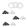 Cheap ⌛ SINGER® Class 66 Sewing Bobbin & Storage Rings Set, Black & White ❤️