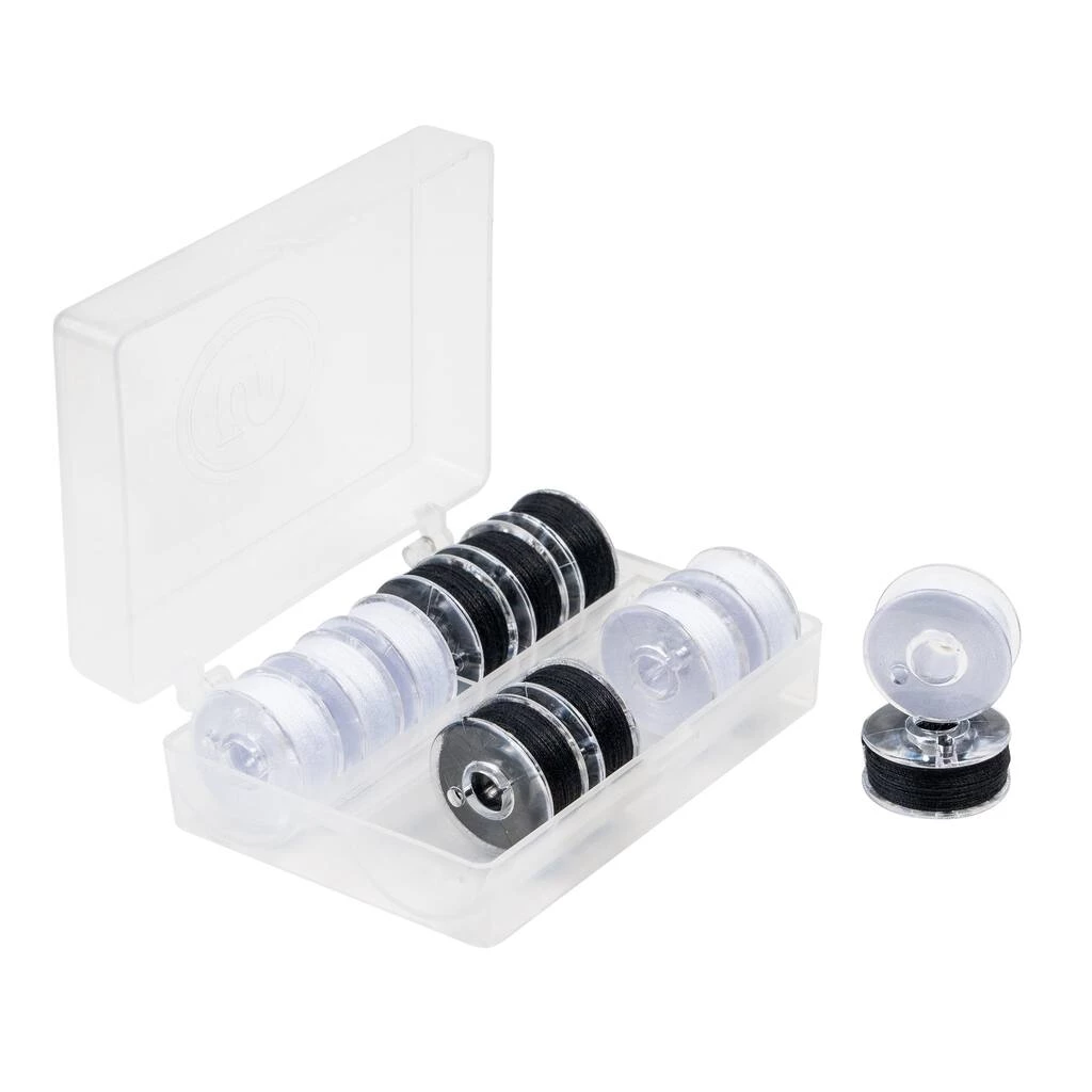 Cheap ⌛ SINGER® Class 66 Sewing Bobbin & Storage Rings Set, Black & White ❤️ 4 Cheap ⌛ SINGER® Class 66 Sewing Bobbin & Storage Rings Set, Black & White ❤️ - Image 4