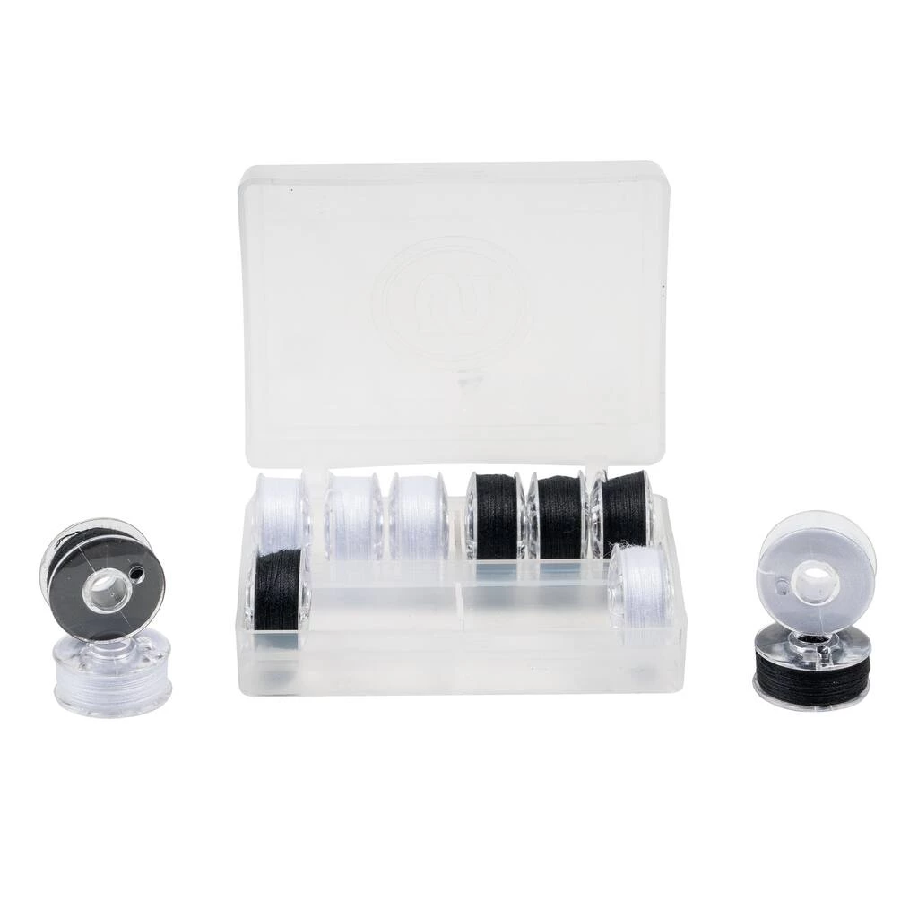 Cheap ⌛ SINGER® Class 66 Sewing Bobbin & Storage Rings Set, Black & White ❤️ 5 Cheap ⌛ SINGER® Class 66 Sewing Bobbin & Storage Rings Set, Black & White ❤️ - Image 5